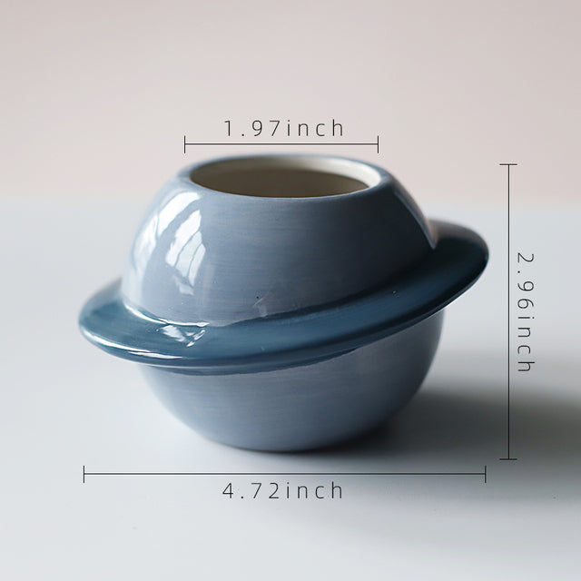 Cute Ceramic Succulent Flowerpot for Home Decoration
