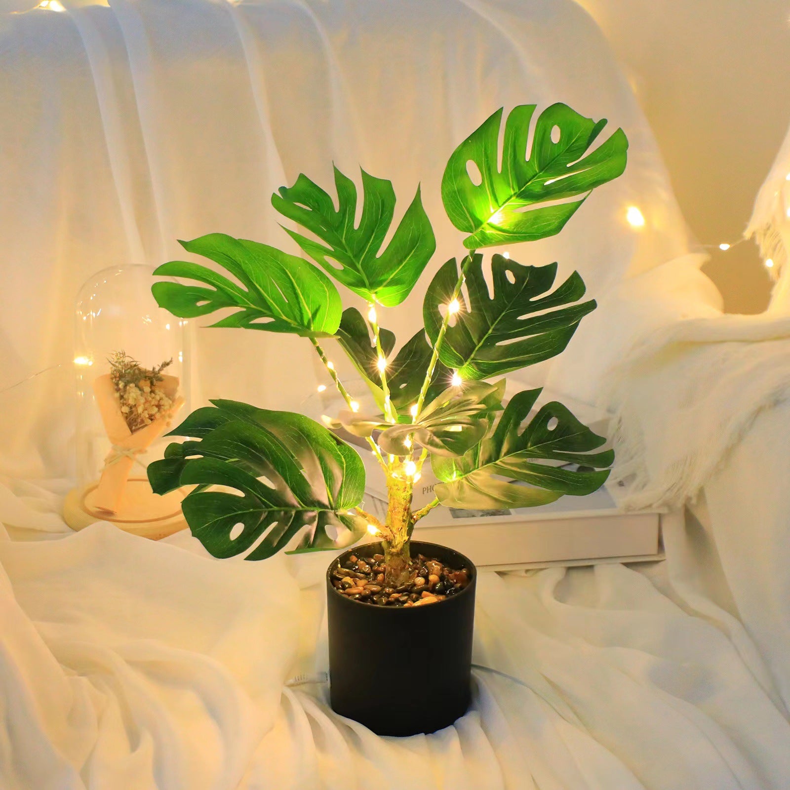 Simulation Plant LED USB Night Lamp
