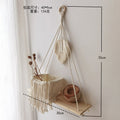 Bohemian Handwoven Tapestry Wall Shelf Decor